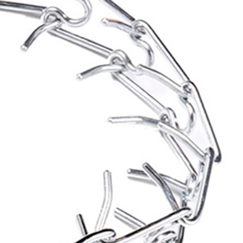 Хромированный ошейник для собак тренировочный дроссель тренировочное ожерелье