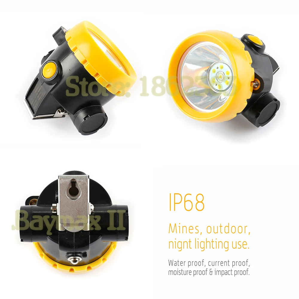 Налобный фонарь Bozz BK2000 с литий-ионным аккумулятором 1 Вт