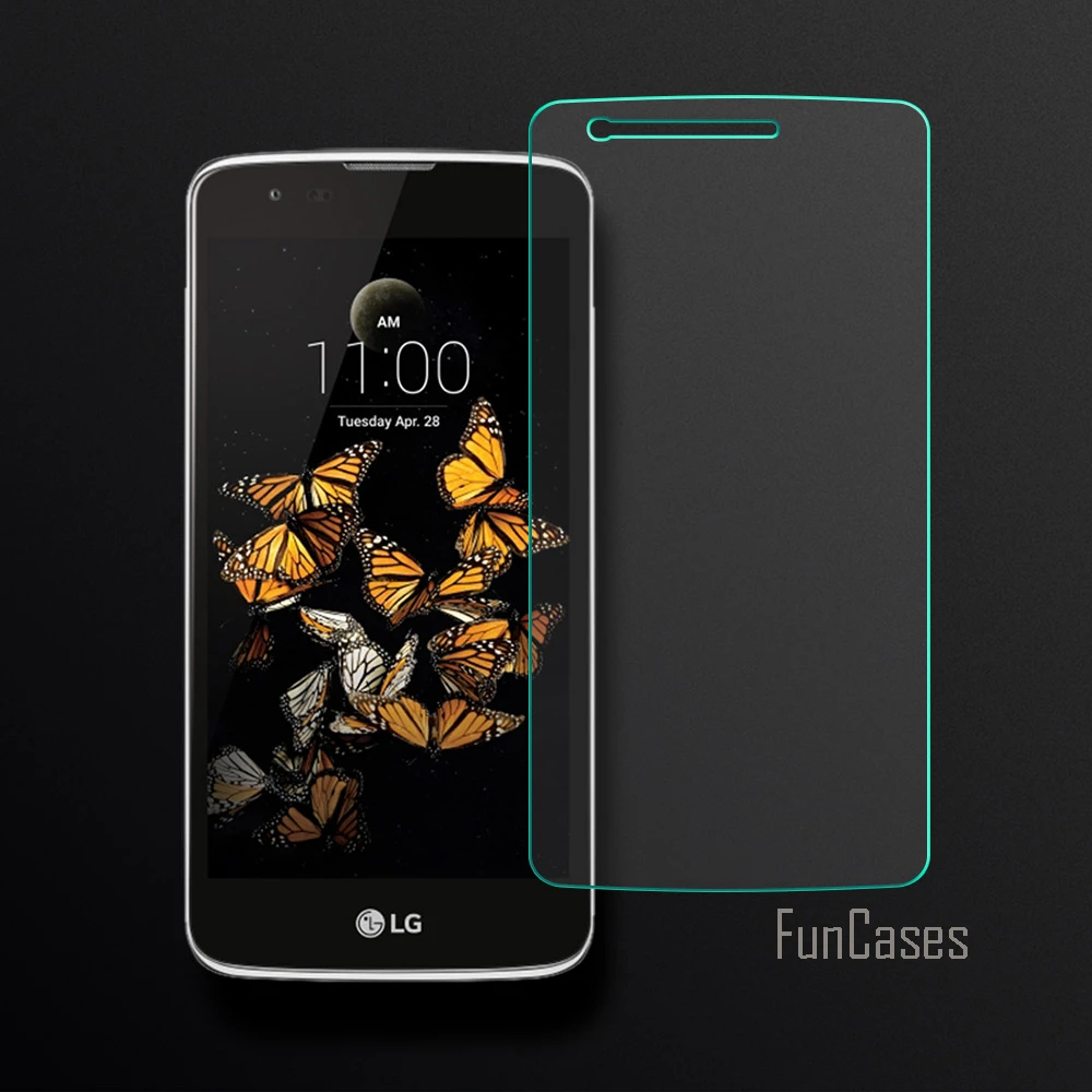 Экран из закаленного стекла для LG K8/Феникс 2/Escape3/K350N против царапин K8 пленка 2.5D с