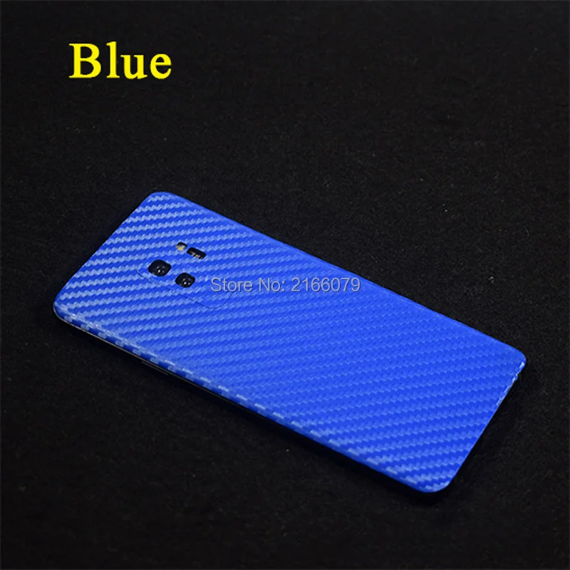 For Samsung Galaxy S9 / Plus S9plus New Full Back Decal Skin 3D Carbon Fiber Phone Protective Sticker Film |