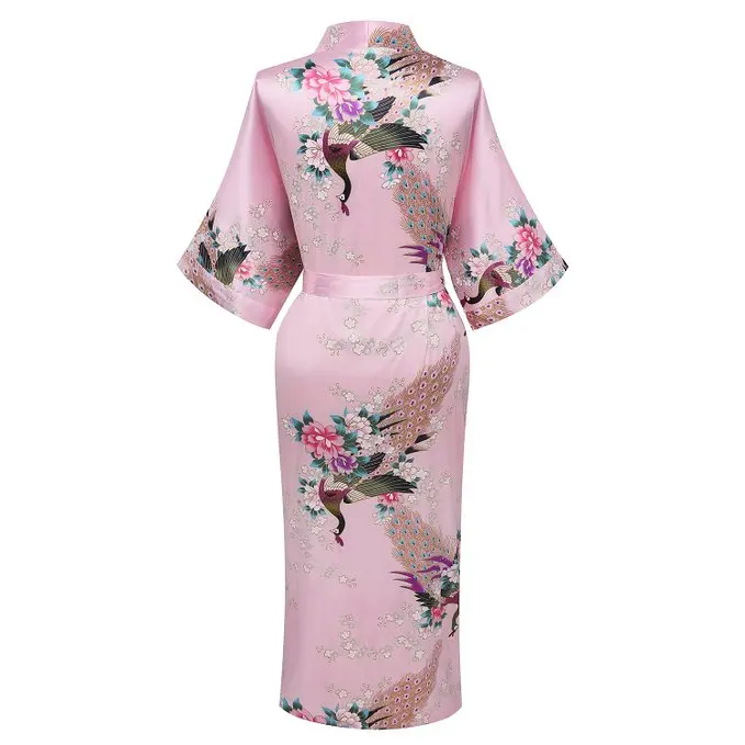 Новое поступление темно синее женское кимоно юката свадебное платье подружки