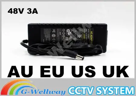 Адаптер В питания 48 V 3A для инжектора POE NVR|adapter 3a|adapter 48vadapter power |