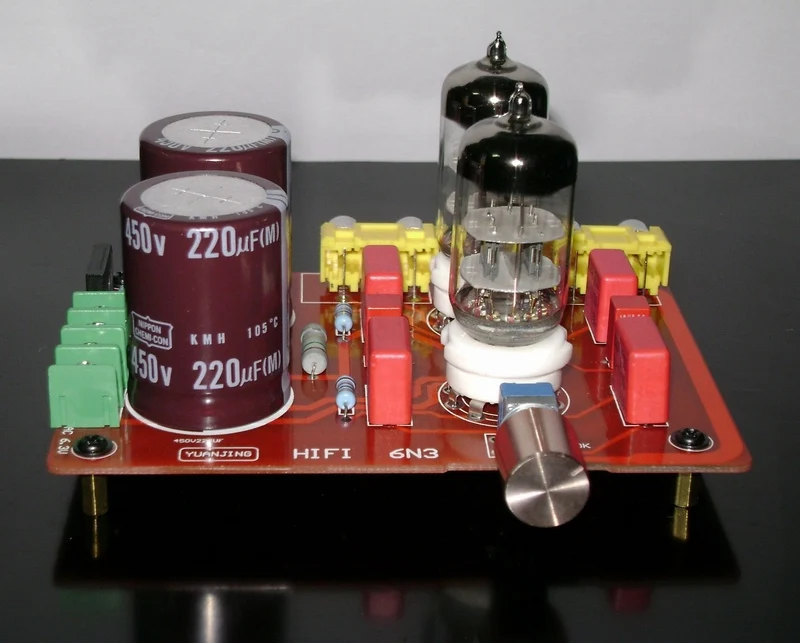 

Beijing 6N3 tube preamplifier board + transformer