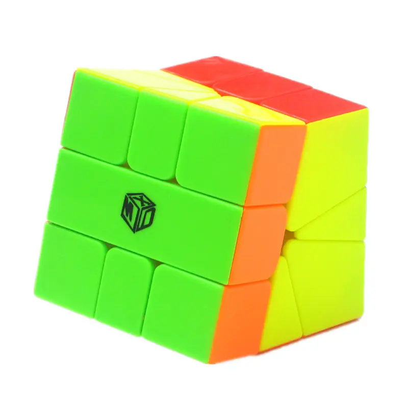 Qiyi X-MAN вольт кв-1 Stickerless Square One SQ1 Mofangge Cubo Magico головоломки Обучающие игрушки подарки