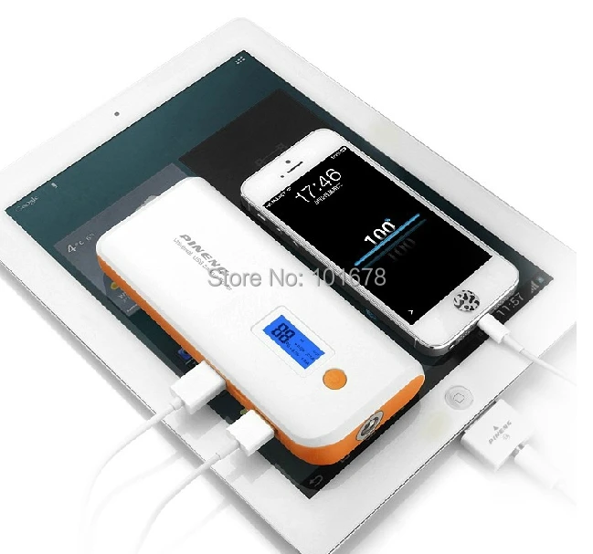 Оригинал Pineng PN-968 Power Bank 10000 мАч Портативное Зарядное Устройство Прочный Внешний