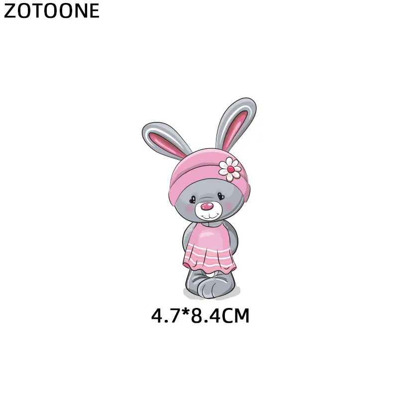 1121 ZOTOONE DIY термо-Стикеры для одежды, железные нашивки для одежды, милые животные, сова, сердце, нашивки для детской одежды - Цвет: 1121