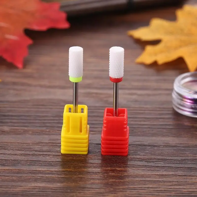 1PCS Nail Cone Tip Ceramic Drill Bits Electric Cuticle Clean Rotary for Manicure Pedicure Grinding Head Sander Tool | Красота и