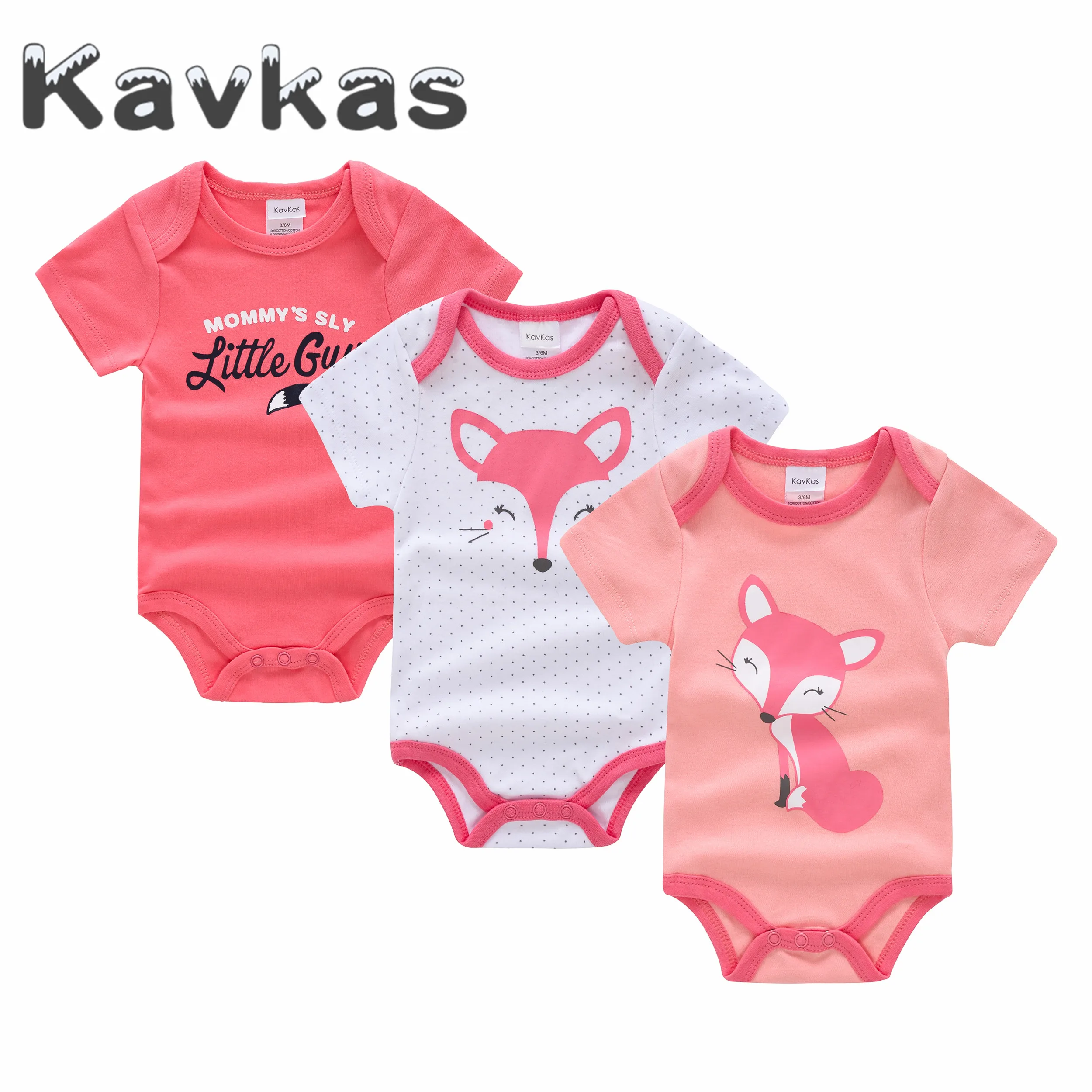 HY2101 Kavkas/Новая детская одежда для мальчиков и девочек; 3 шт./лот; комбинезон с короткими рукавами; боди для новорожденных; одежда для малышей; roupas de bebes; комбинезоны - Цвет: HY2101
