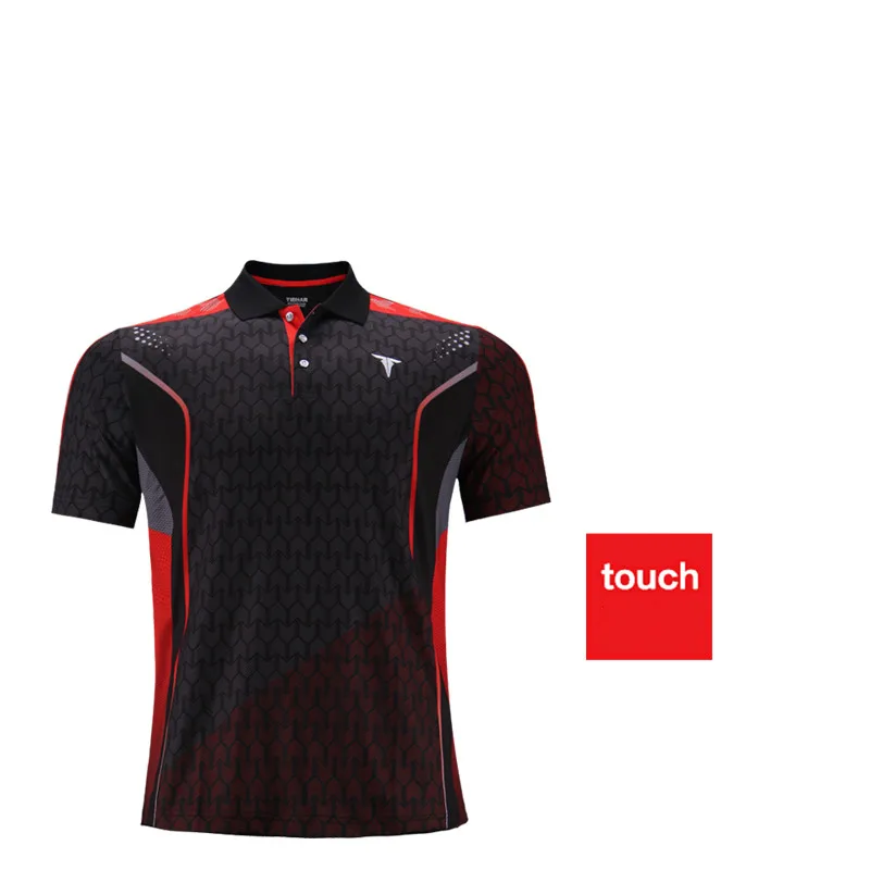 Оригинальные футболки Tibhar для настольного тенниса национальной команды мужчин и