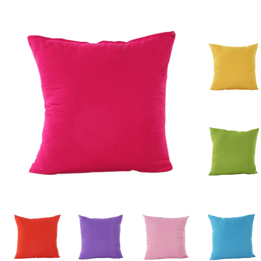 2018 горячая Распродажа модный домашний декор наволочка чехол из хлопка и льна в