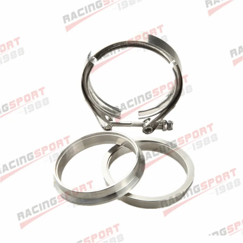 

3.5" inch CNC 304 Stainless Steel Male/Female Flanges & 304 SS V-Band Clamp