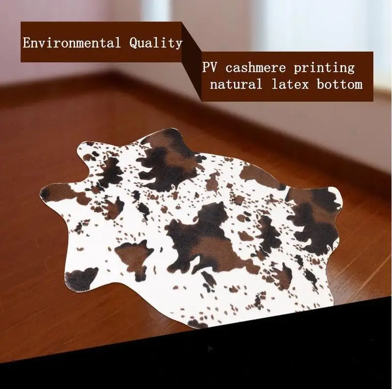 creative zebracow 3d printed carpets for living room anti slip cute animal throw rugs floor mats room doormat area rug free global shipping