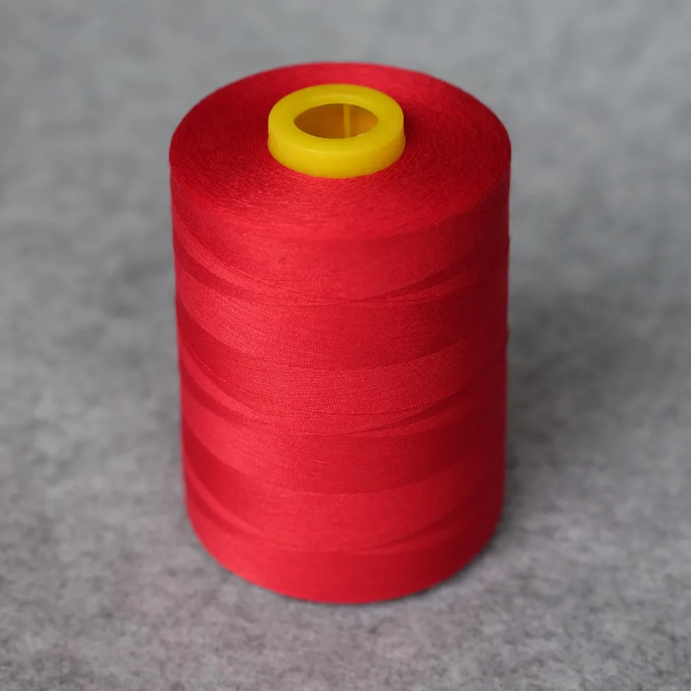 Tex 40 хлопок нить для шитья Poly Corespun 6000Yds джинсовых и пальто двойной мощности