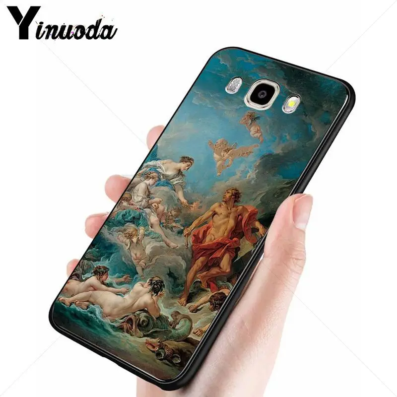 Yinuoda Classic painting flower In a Vase aesthetic Art Soft Phone Case For Samsung Galaxy j4 j6plus j7 j8 j2 prime 2018 funda | Мобильные