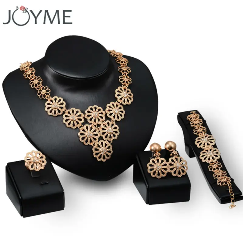 Комплект из колье серёг браслета и кольца|african jewelry set|bracelet ring setset for women |