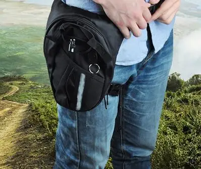 Дополнительная нейлоновая Полиэстеровая черная забавная поясная сумка для