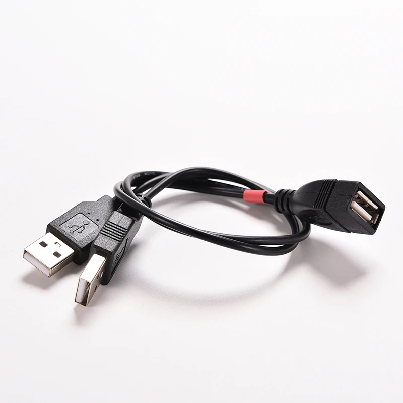 1 шт. USB 2 0 Женский усилитель мощности на штекера кабель для передачи данных
