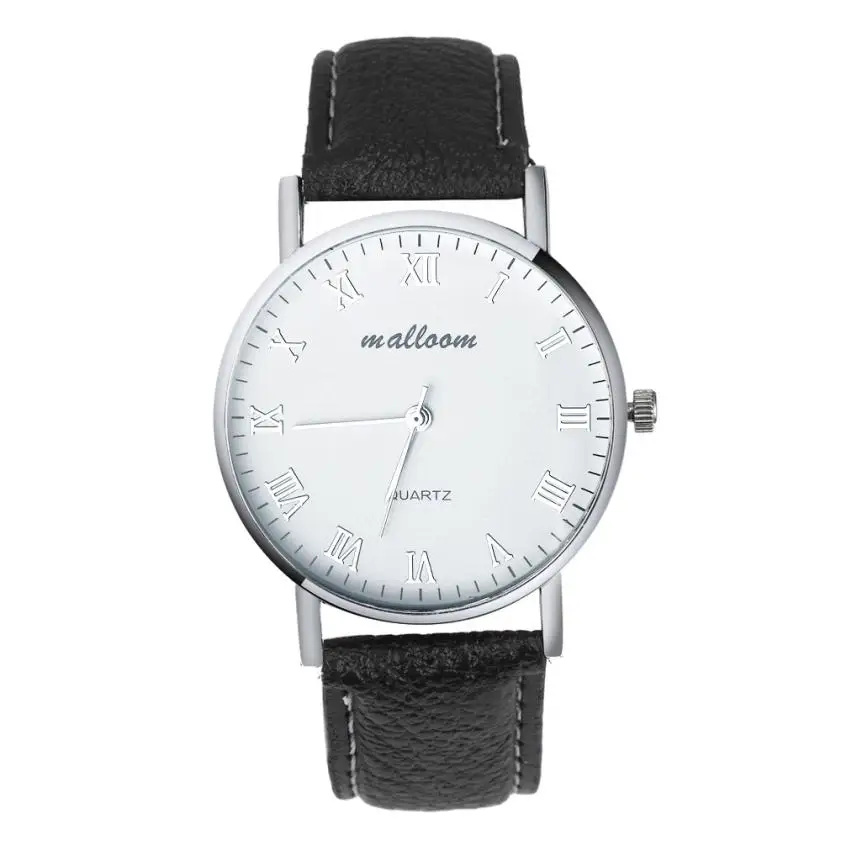 Модные мужские часы herrenuhr 2020 из искусственной кожи Кварцевые аналоговые наручные