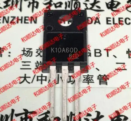 

Новинка 100%, 10 шт., TK10A60D K10A60D TO-220F 600V10A