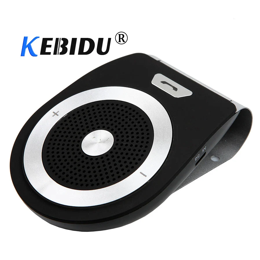 Kebidu Новый Bluetooth 4 1 автомобильный комплект громкой связи динамик EDR музыкальный