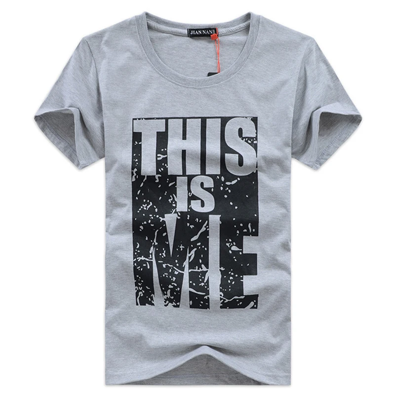 2016 O-neck Big Size 3XL White Red Gray Black Yellow Navy Army Blue T Shirt Brand Clothing Camisetas | Мужская одежда