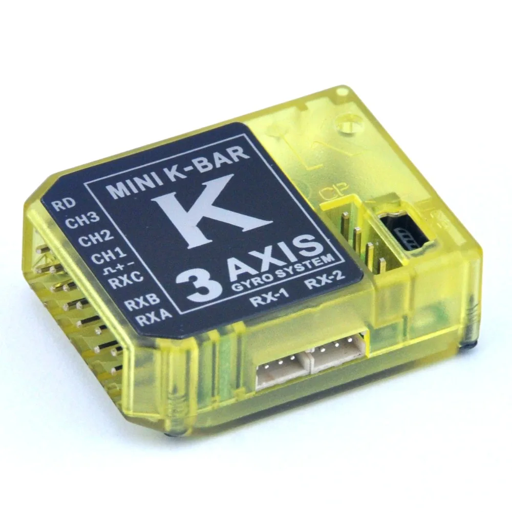 3 оси гироскопа Кбар K-BAR V2 5.3.4PRO K8 Flybarless Системы для выравнивания T-REX и т. д. 450 500 600 700