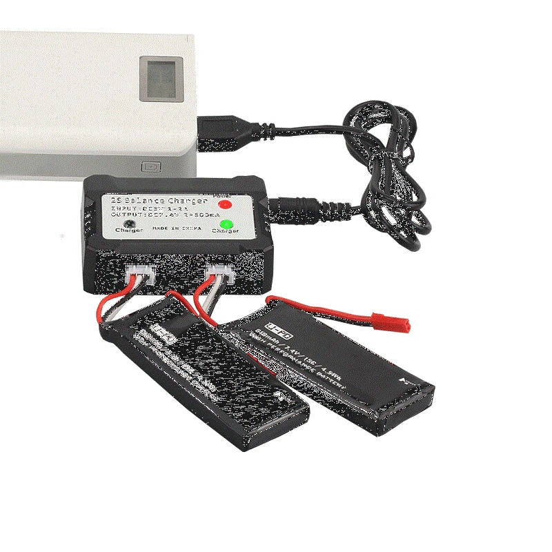 7 4 в 600 мА зарядное устройство для 2S Lipo батарея Syma X8C MJX X600 X101 BugRC игрушки штекер вход