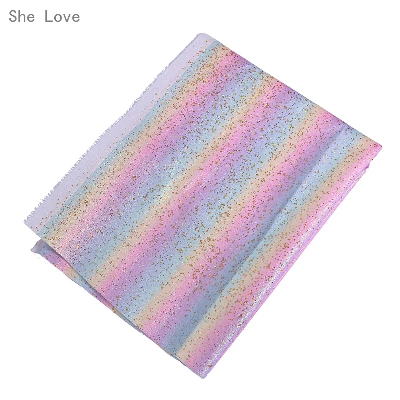 

Chzimade, радужная блестящая кожаная ткань, для рукоделия, водонепроницаемая поверхность, аксессуары для рукоделия