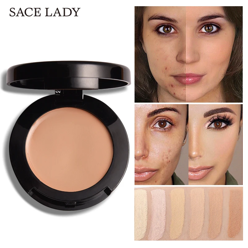 SACE LADY консилер для лица крем Полное покрытие макияж водонепроницаемый контур