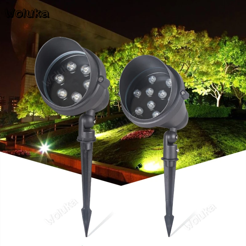 Цветной Светодиодный проекционный светильник на дерево для фотосъемки 6 Вт с