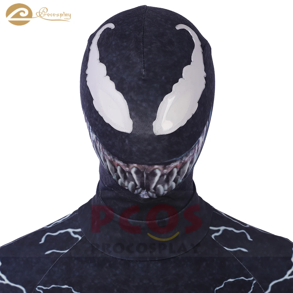 Веном хост Eddie Brock спандекс Косплей Костюм zentai Venom Комбинезон 3D mp004154|Костюмы из