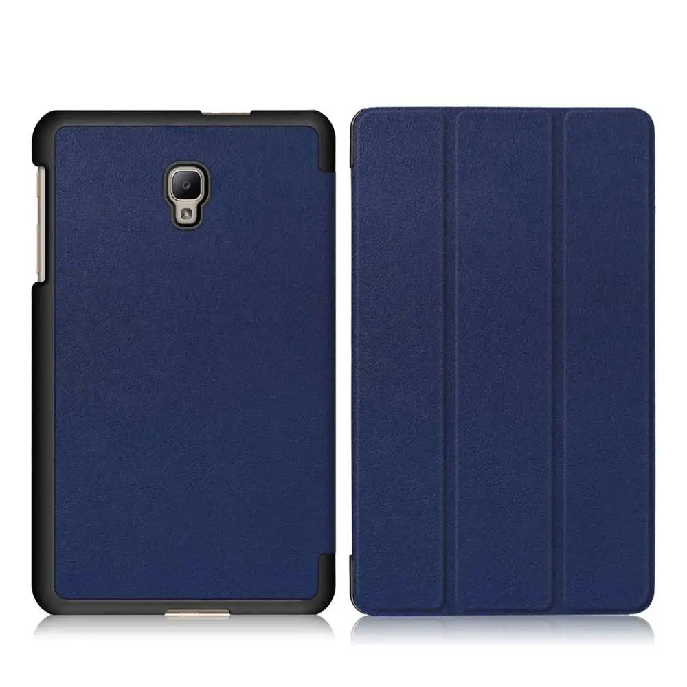 T380 KST DarkBlue Чехол для samsung Galaxy Tab A 8,0 SM-T380 SM-T385 защитный чехол для планшета samsung tab a 8,0 чехол - Цвет: T380 KST DarkBlue