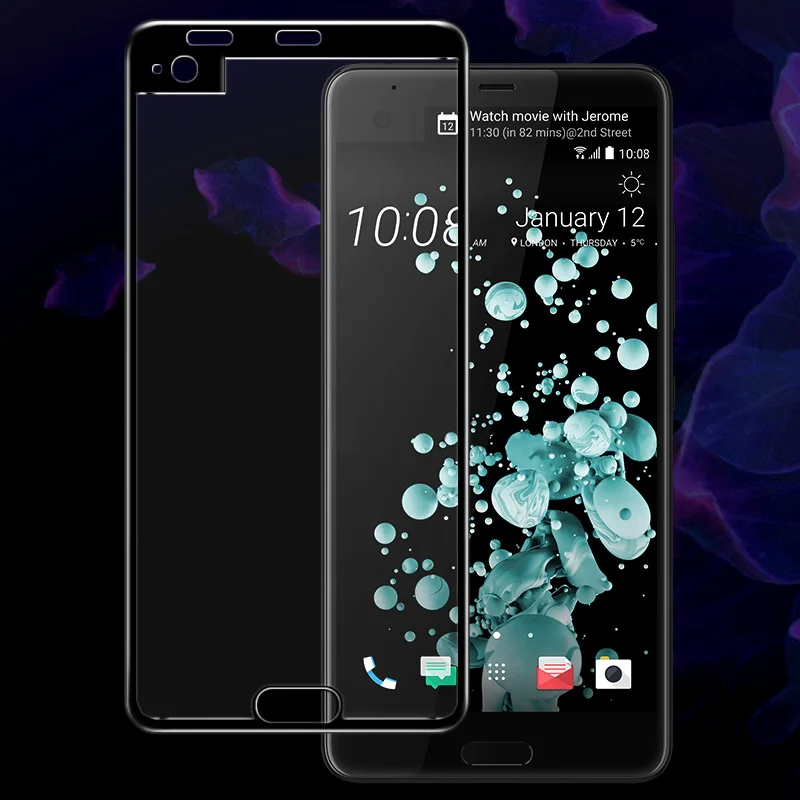 IMAK Для htc U Ultra экран протектор Ясно Полный охват Автоматическая Адсорбция