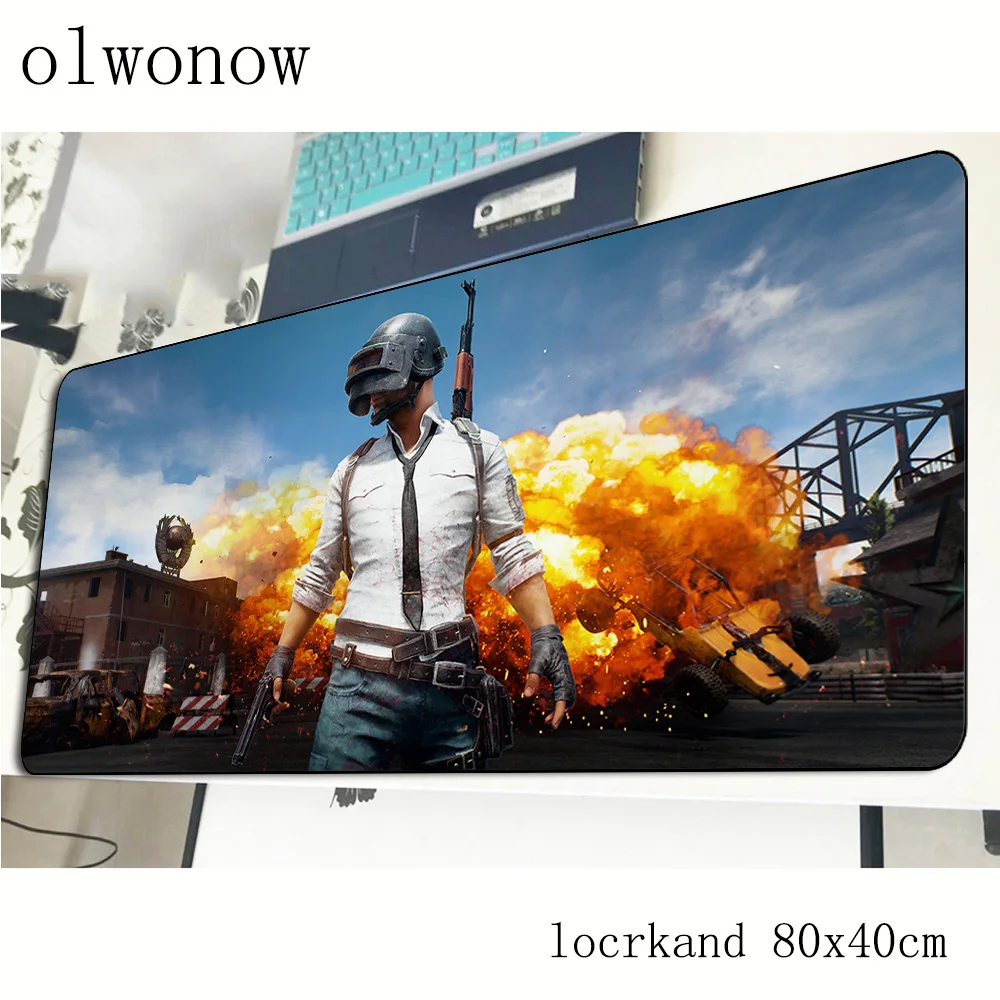 Pubg коврик для мыши для геймера, лучший игровой коврик для мыши 800x400x2 мм, большие рождественские подарки, аксессуары для ноутбуков, эргономичный коврик для ноутбука