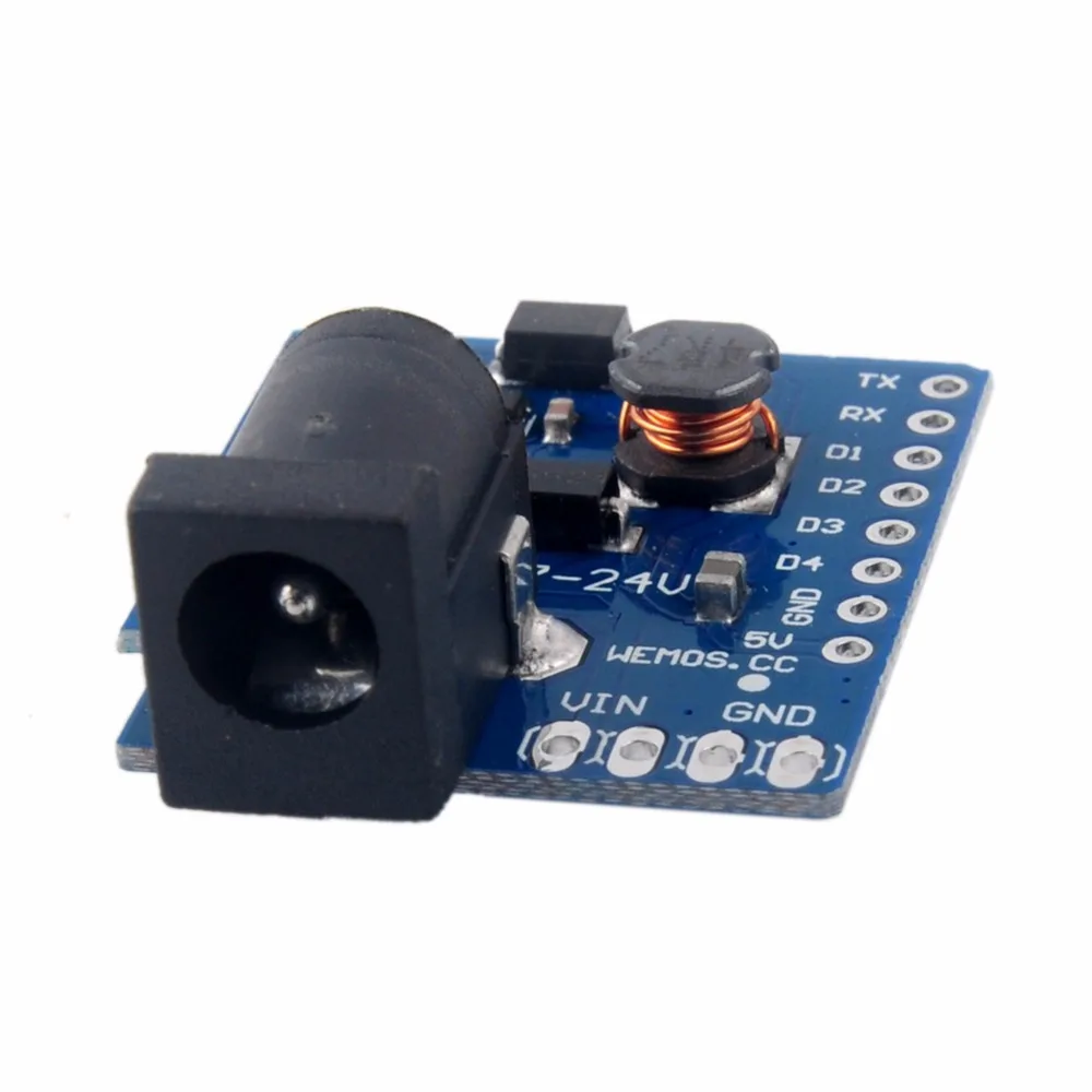 Модуль защиты питания постоянного тока V1.1.0 + Wemos D1 V2.2.0 ESP8266 ESP-12S макетная плата IOT