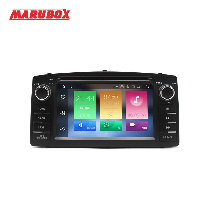 MARUBOX головное устройство для Toyota Corolla E120 BYD F3 2Din Android 8,0 4 Гб ОЗУ gps Navi Стерео Радио автомобильный мультимедийный плеер 6A900PX5