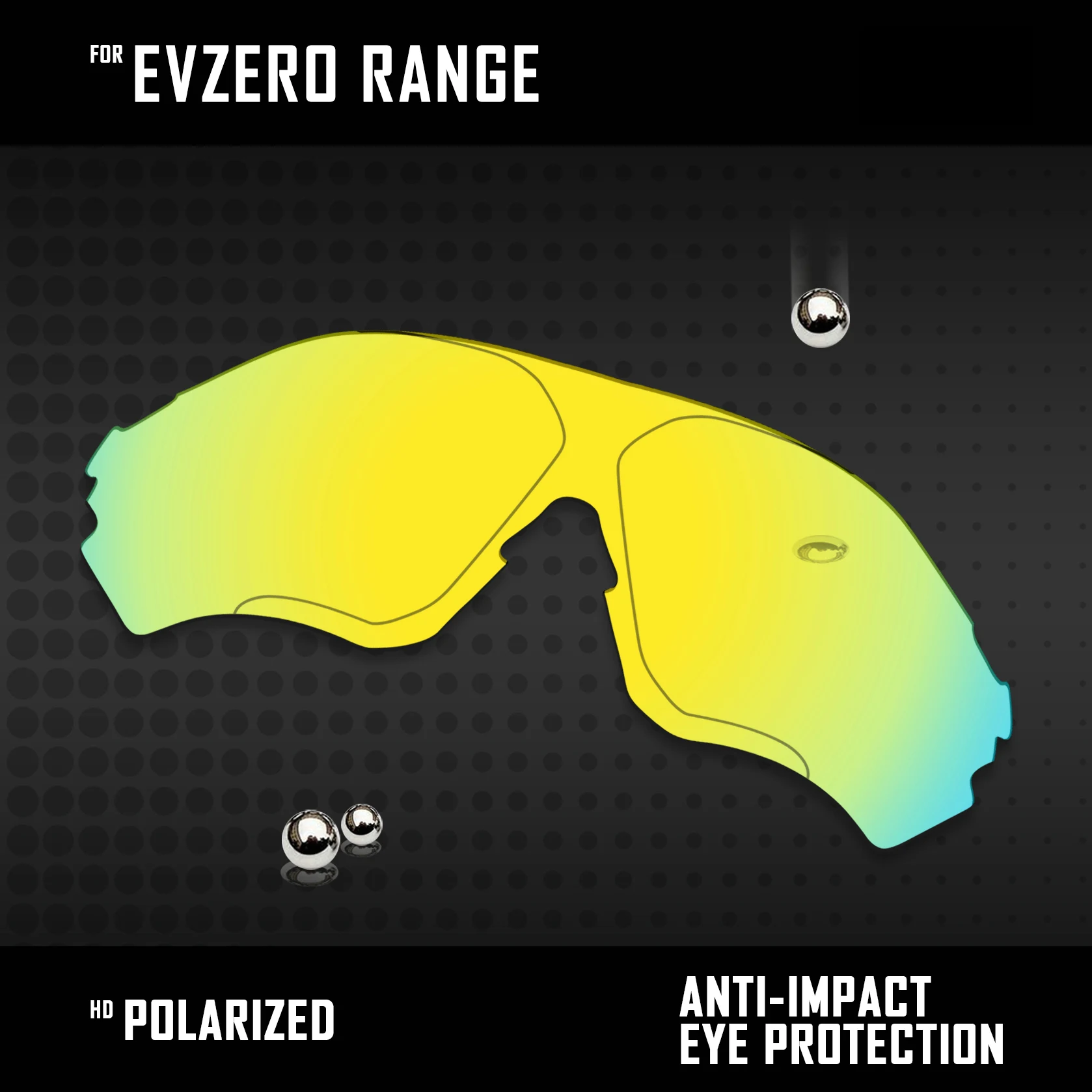 Замена линз OOWLIT для солнцезащитных очков Oakley EVZero Поляризованные разные