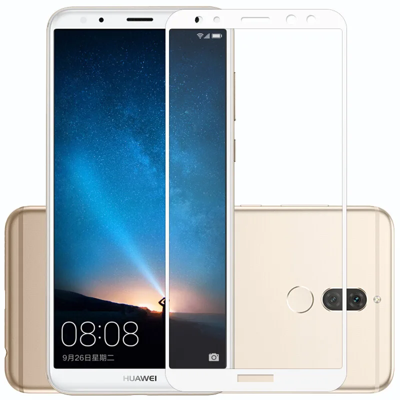Для Huawei Mate 10 Lite 2.5D полное покрытие закаленное стекло протектор экрана для Nova 2i RNE
