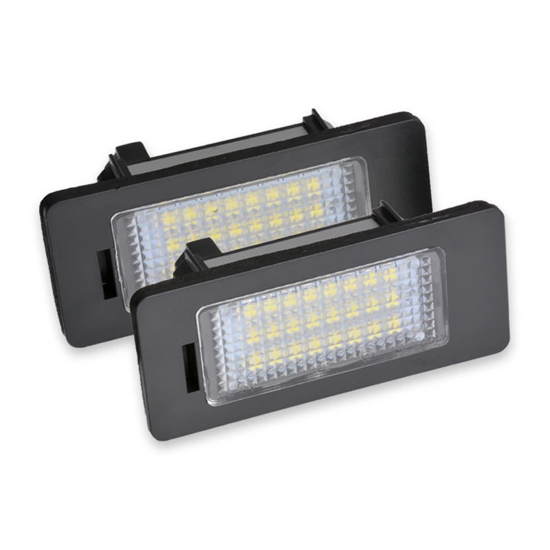 KATUR 2 шт. E маркировка OBC без ошибок 24SMD светодиодный ная лампа номерного знака для