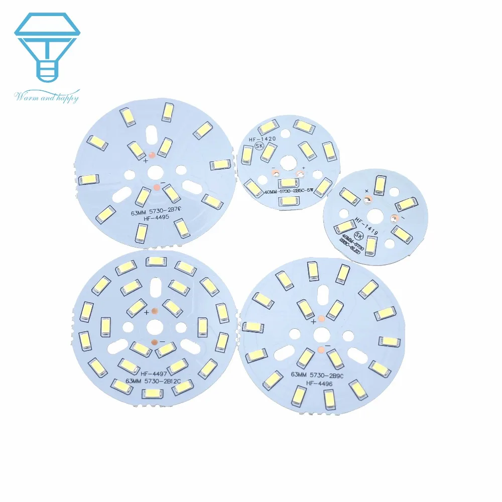 10 шт. SMD5730 240mA светодиодный PCB Панель светильник Ламповые бусины комплект 3 Вт 7 9