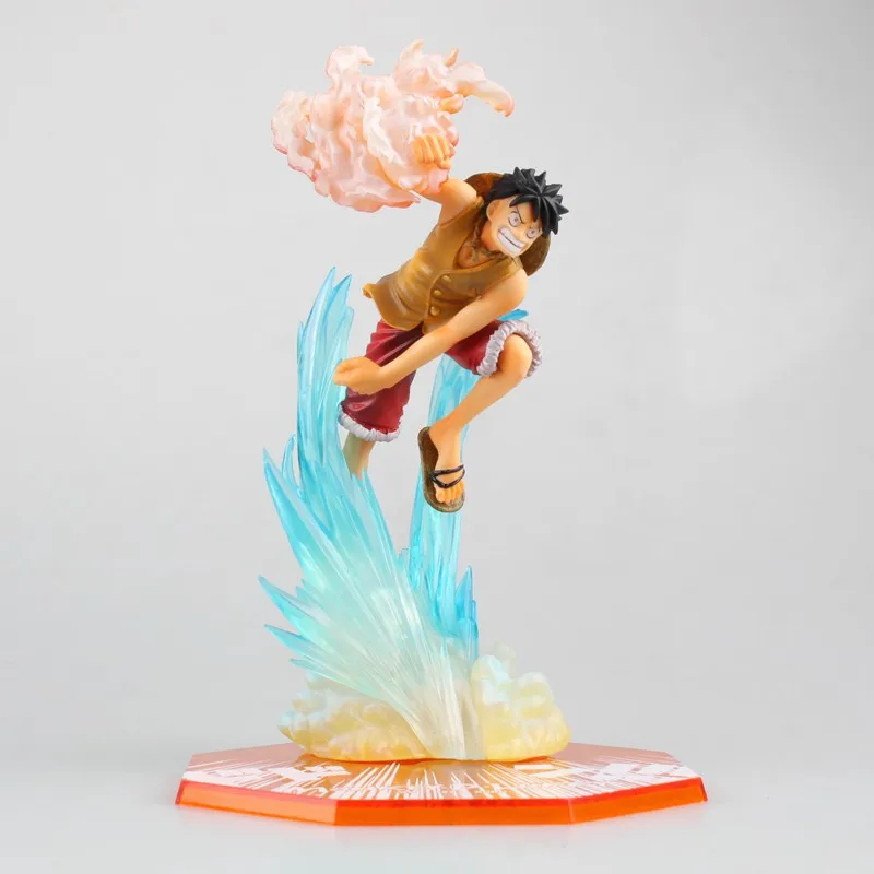 

15-18CM Japanese anime figure one piece Luffy/Portgas D Ace action figure collectible model toys for boys