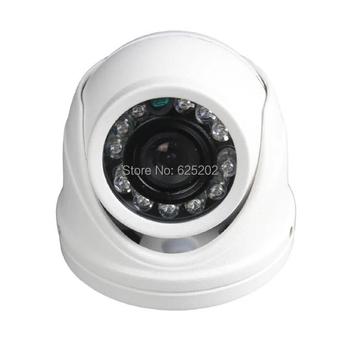 Small Security CCTV Dome Camera LED IR for Taxi and Car
