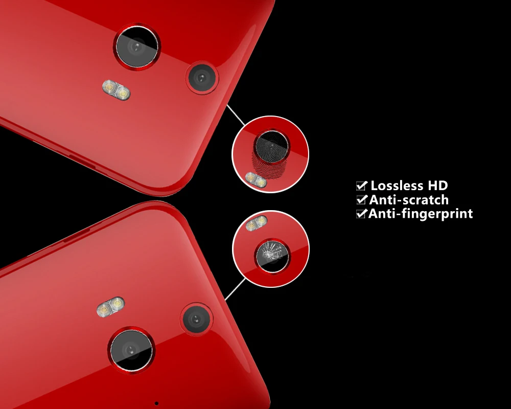 Высокое качество объектив камеры закаленное стекло для HTC Butterfly 2 5 0 &quotотпечатков