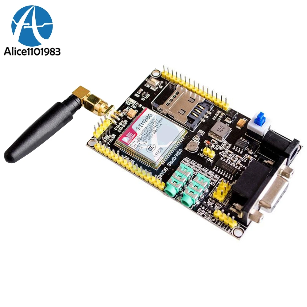 SIM800 GSM GPRS gps SIM900A модуль обновления платы ttl для 51 STM32 умная электроника высокая производительность 3,3 В 5 В