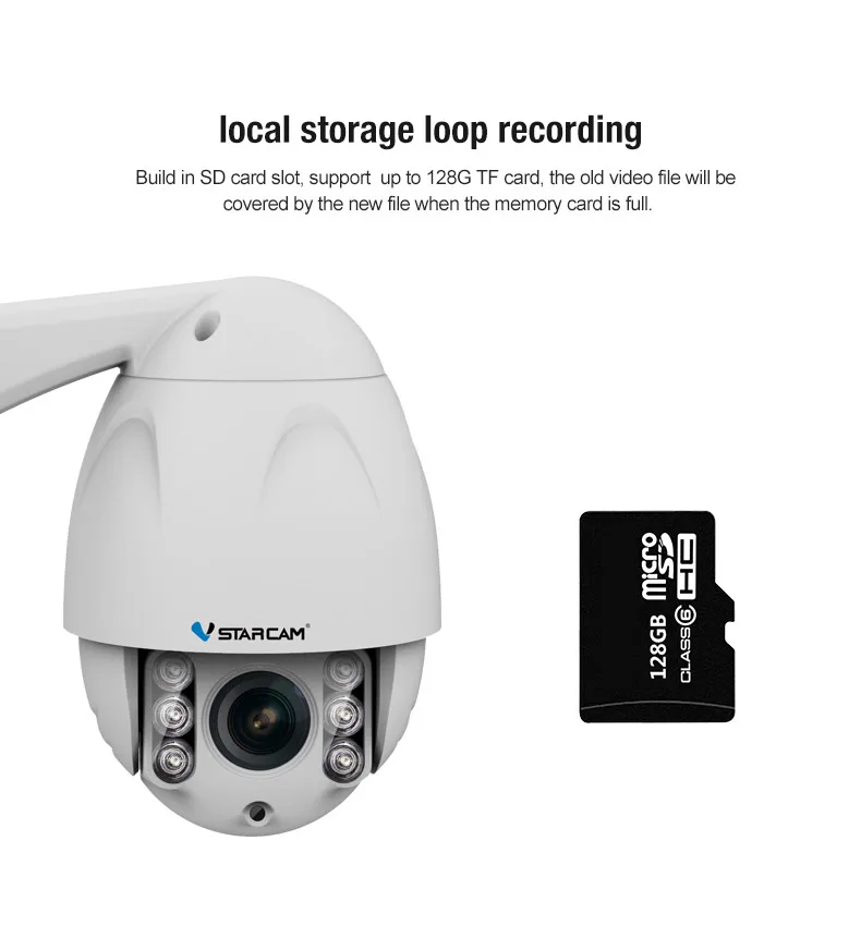 VStarcam C34S-X4 Беспроводная PTZ ip-камера Открытый 1080 P FHD 4X зум CCTV безопасности Видео сеть наблюдения камера беспроводной связи wifi