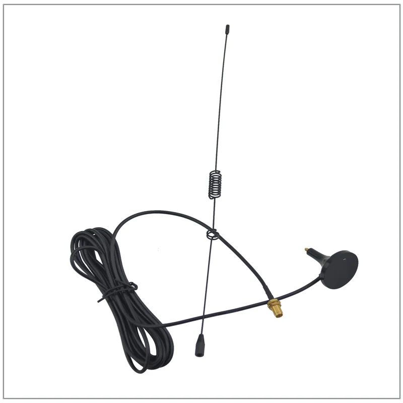 Флюоресцентная Магнитная автомобильная антенна Двухдиапазонная UHF/VHF 144/430 МГц