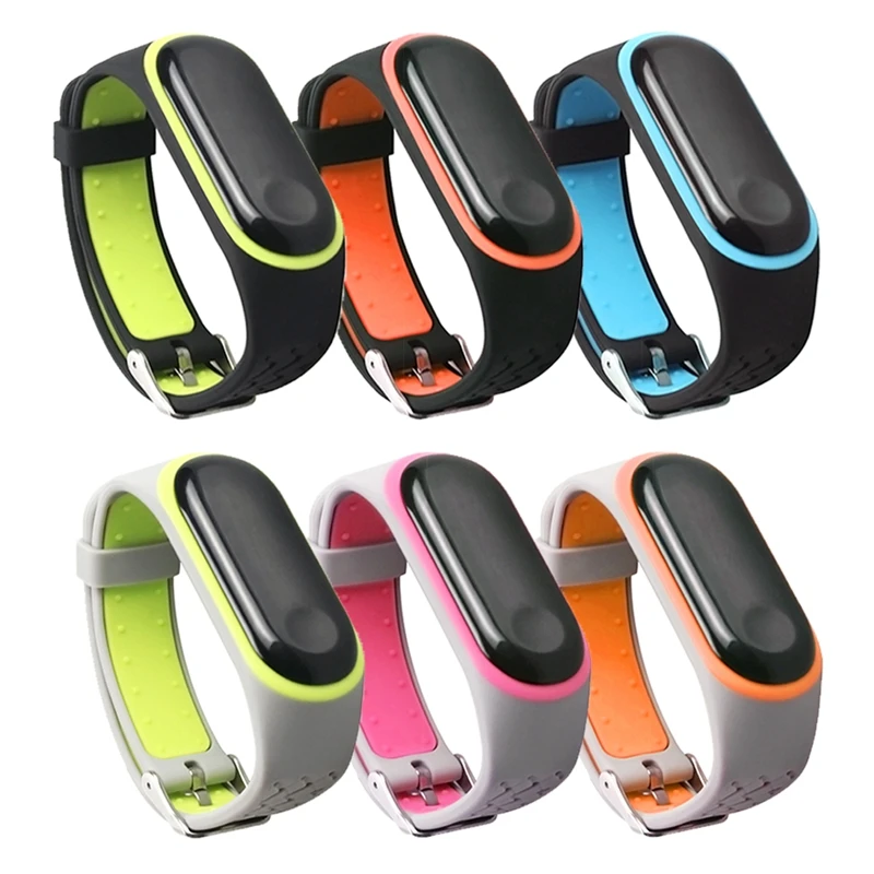 Сменный силиконовый браслет для Mi Band 4 ремешок Xiaomi M iband Pulsera Correa аксессуары смарт