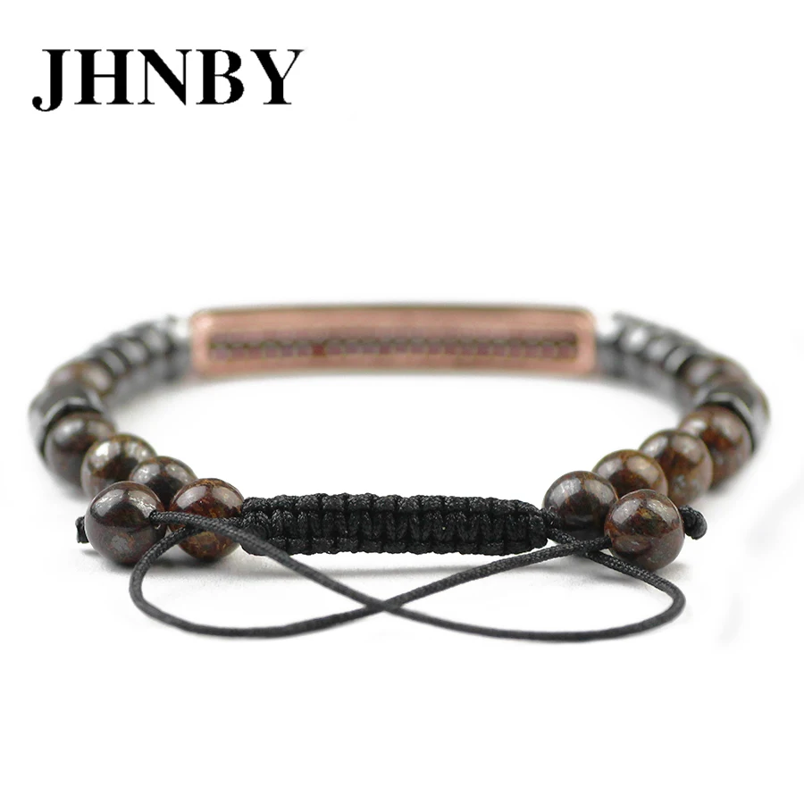 JHNBY изгиб трубки Lucky плетеный Канат для женщин медь браслет мм 6 талисманы