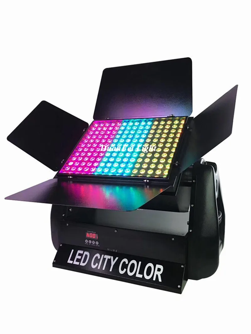 Светодиодный настенный светильник rgb dmx 180x9 Вт водонепроницаемый уличный