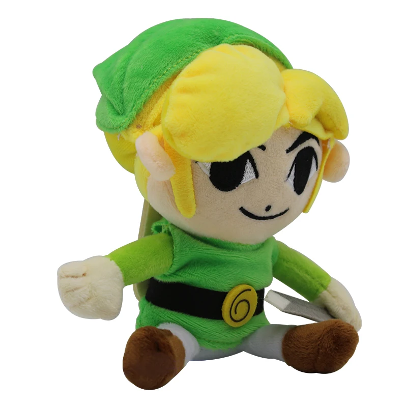 Льняная хлопковая плюшевая кукла Зельда неба длиной 26 см игрушка маленький